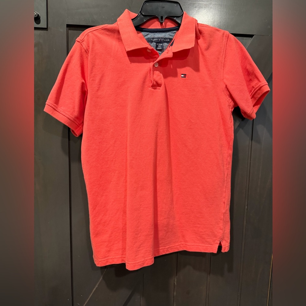 Tommy Hilfiger Kids Peach Polo Shirt